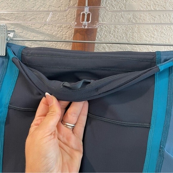 Lululemon Wild Twist 7/8 Tight Legging Gravity Pacific Teal 6 - Picture 9 of 16